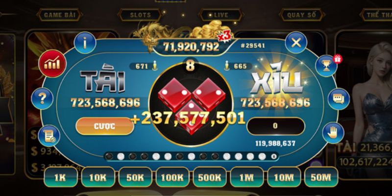 Ưu điểm nổi bật nhất của game tài xỉu online 