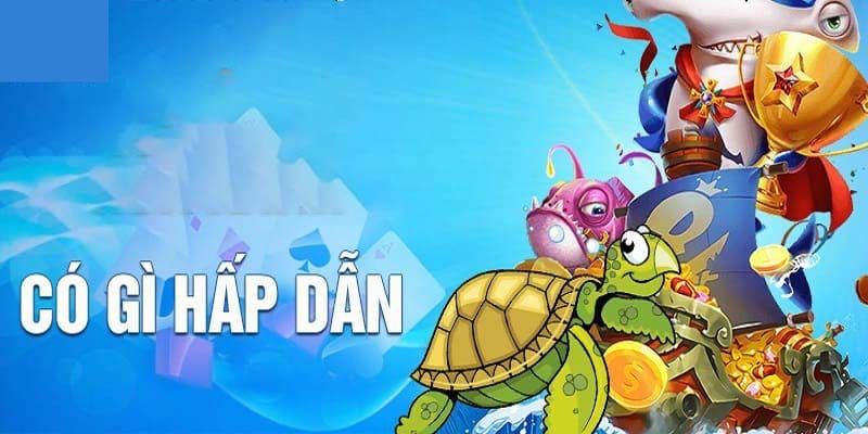 Ưu điểm của game bắn cá rùa xanh online