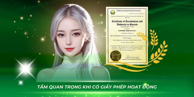 Ý nghĩa quan trọng của giấy phép kinh doanh với GK88